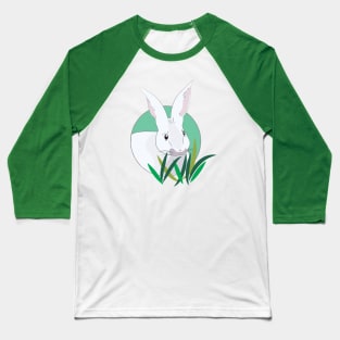 White bunny Baseball T-Shirt